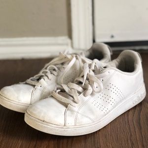 Used White Adidas Sneakers